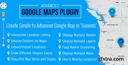 CodeCanyon - Advanced Google Maps Plugin for Wordpress v3.4.3 - 5211638