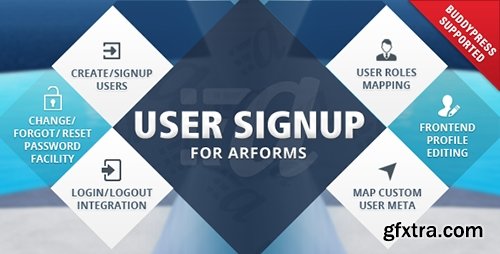 CodeCanyon - User Signup for Arforms v1.3.1 - 8329487