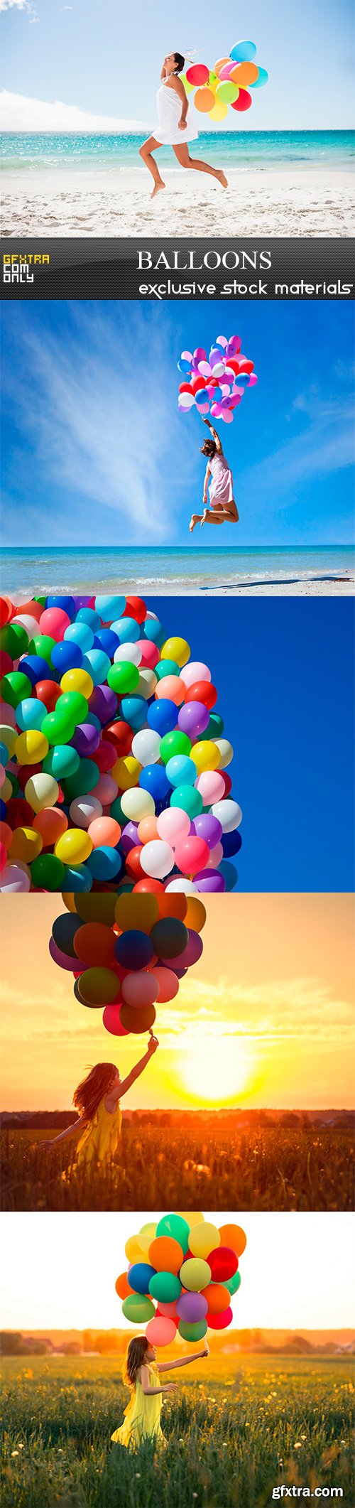 Balloons - 5UHQ JPEG