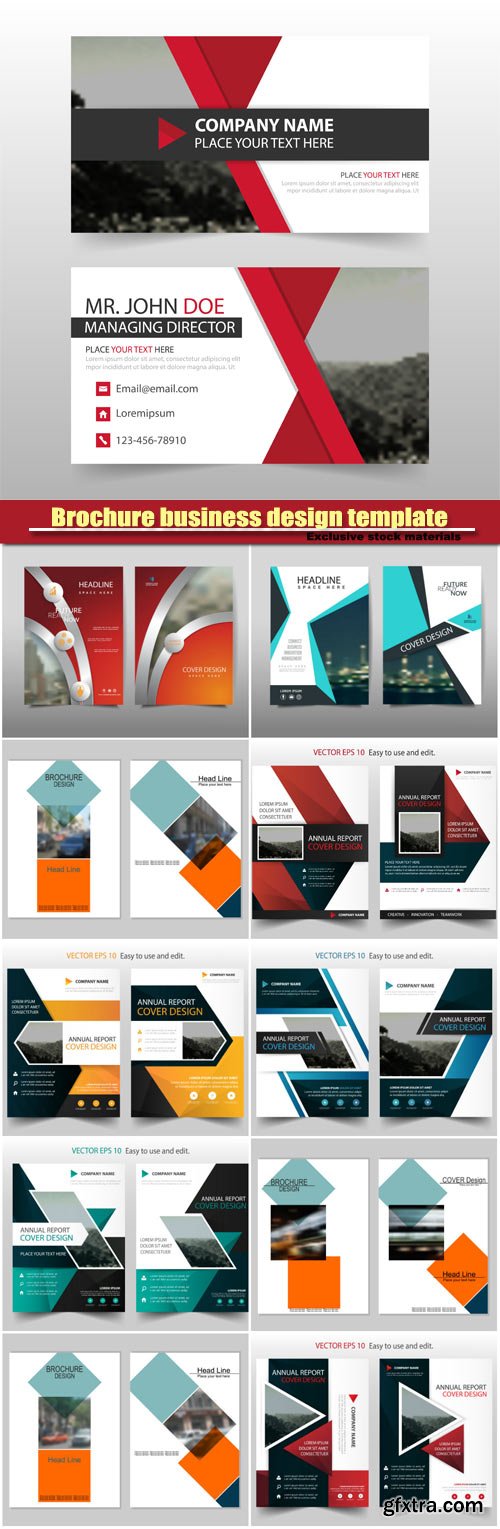 Brochure design template vector layout, cover book portfolio presentation poster