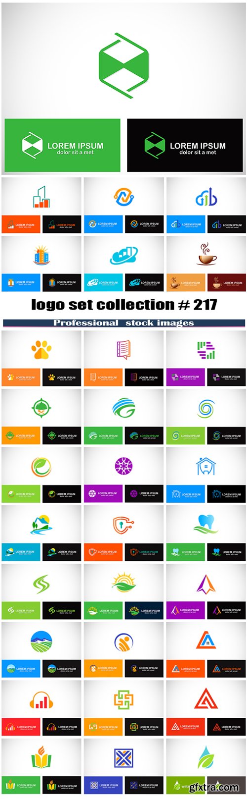 logo set collection # 217