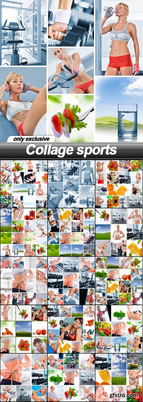 Collage sports - 16 UHQ JPEG