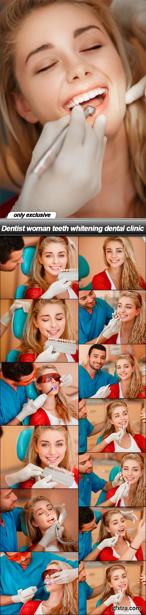 Dentist woman teeth whitening dental clinic - 14 UHQ JPEG
