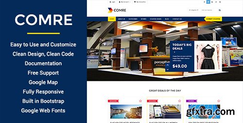 ThemeForest - Comre v1.1 - Coupon & Offers HTML Template - 10911758