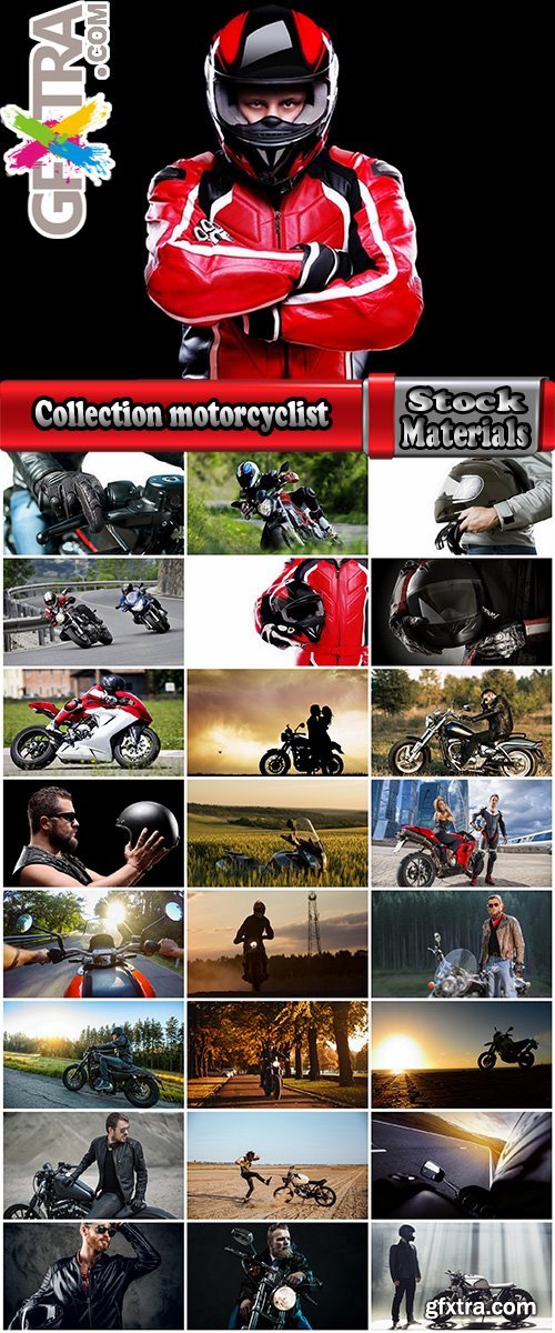 Collection motorcyclist motorcycle rider bike helmet protection wheel 25 HQ Jpeg