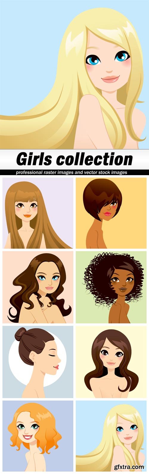 Girls collection - 8 EPS