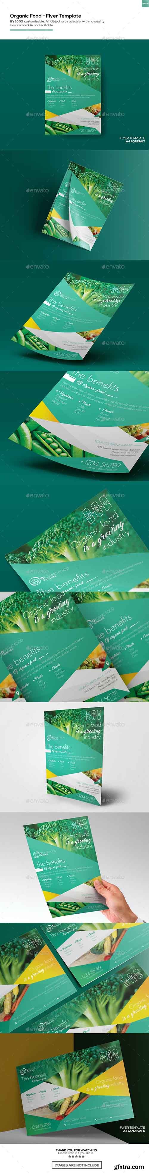 GR - Organic Food/ Flyer Template 16642964