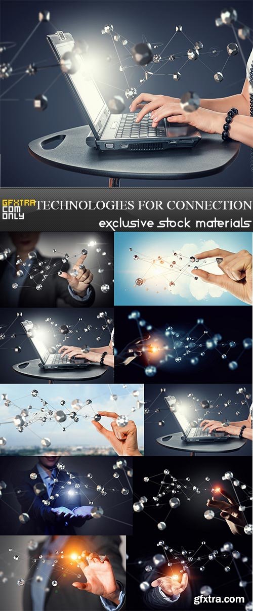 Technologies for connection, 10 x UHQ JPEG