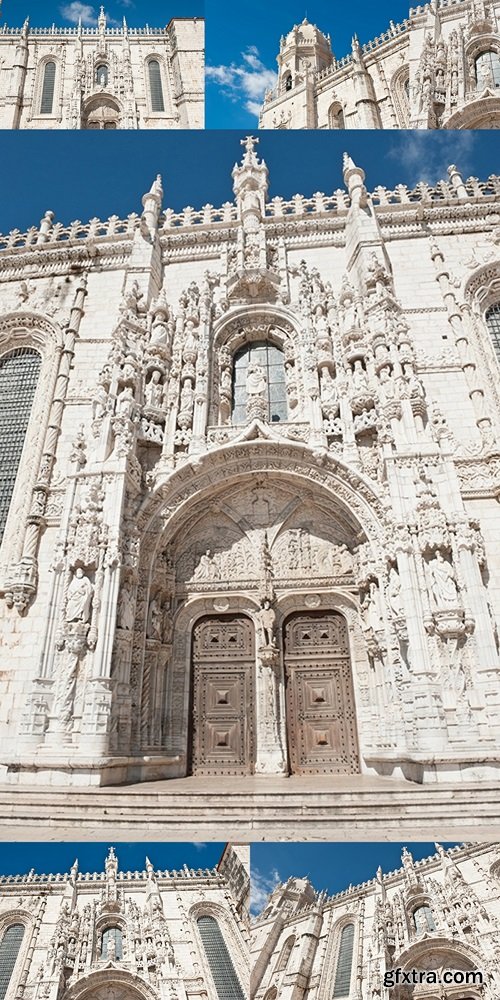 Jeronimos Monastery or Hieronymites Monastery (Mosteiro dos Jeronimos), Lisbon, Portugal