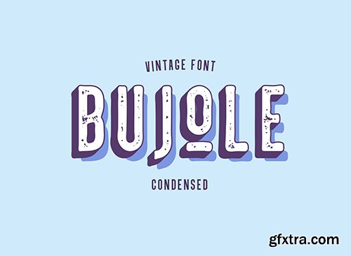 Bujole – Vintage Font