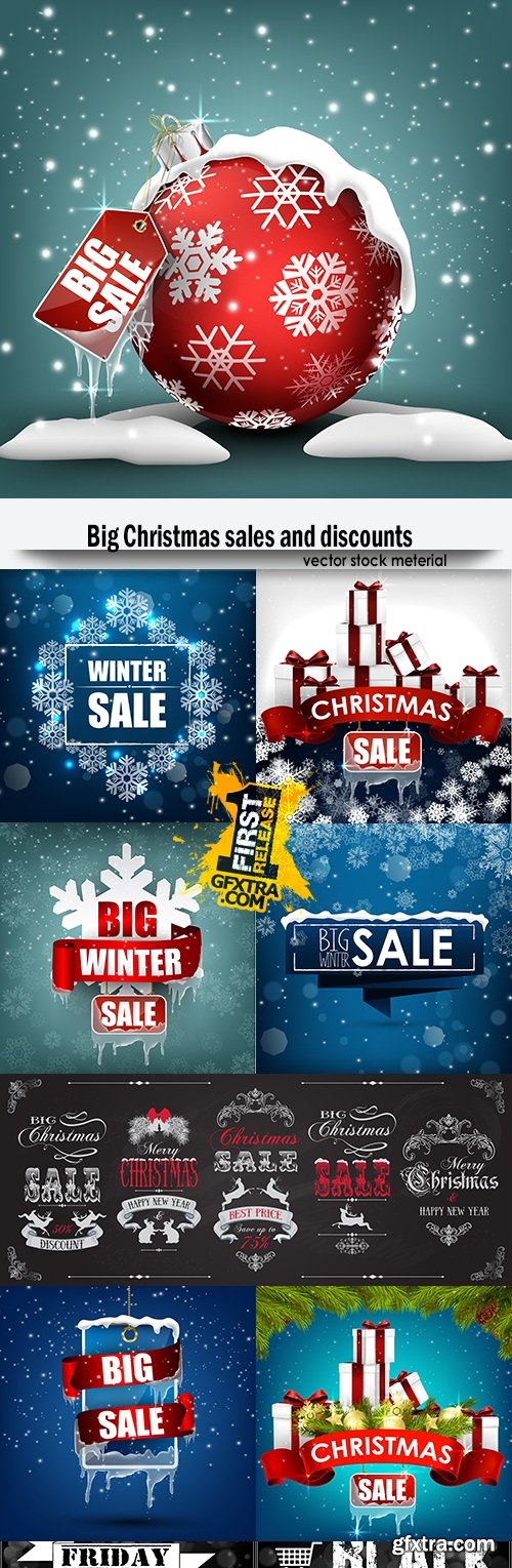 Big Christmas sales and discounts