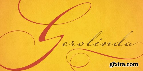Gerolinda Font Family - 6 Fonts