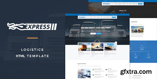 ThemeForest - Express Logistics v1.0 - Transport &Logistics HTML Template - 16047461