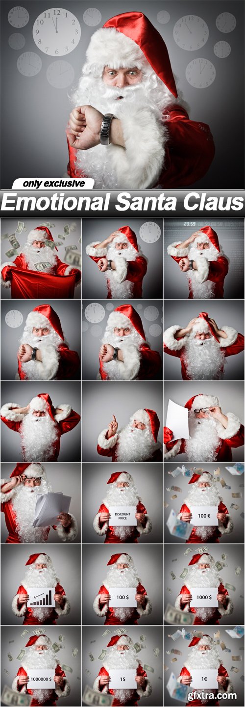 Emotional Santa Claus - 18 UHQ JPEG