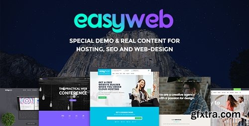 ThemeForest - EasyWeb v2.1.2 - WP Theme For Hosting, SEO and Web-design Agencies - 14881144