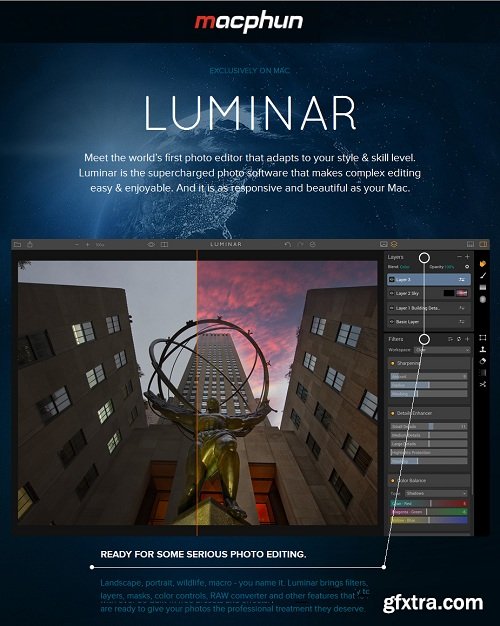 Luminar 1.0.1 Multilingual CR2 (Mac OS X)