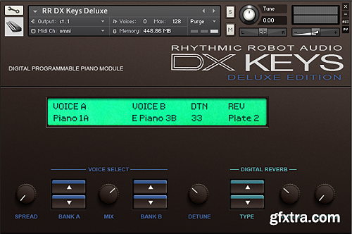 Rhythmic Robot Audio DX Keys Deluxe KONTAKT-SYNTHiC4TE