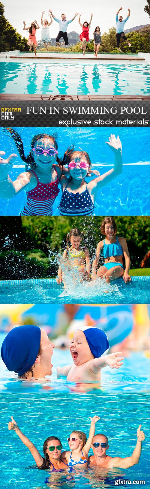 Fun in swimming pool - 5UHQ JPEG