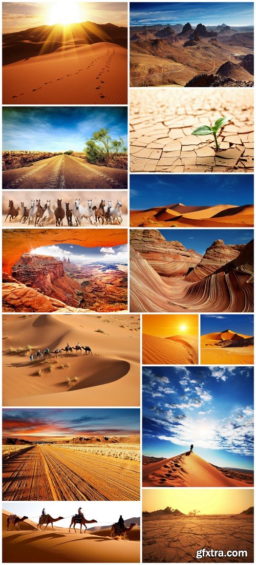 Desert Landscapes - 15x JPEGs
