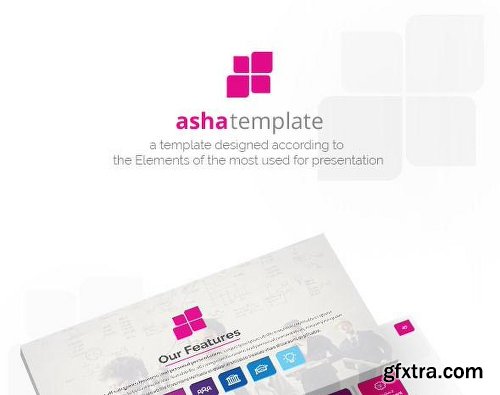 Graphicriver Asha - Business Powerpoint Template 13397598