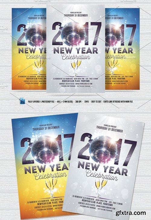 CM - New Year Celebration Flyer 1000498