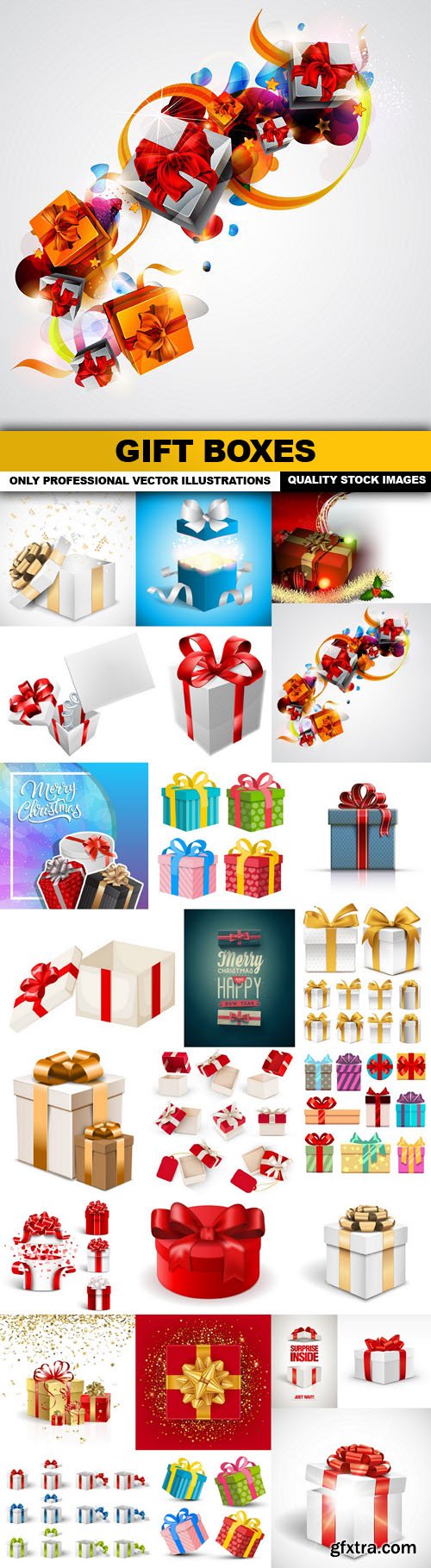 Gift Boxes - 25 Vector