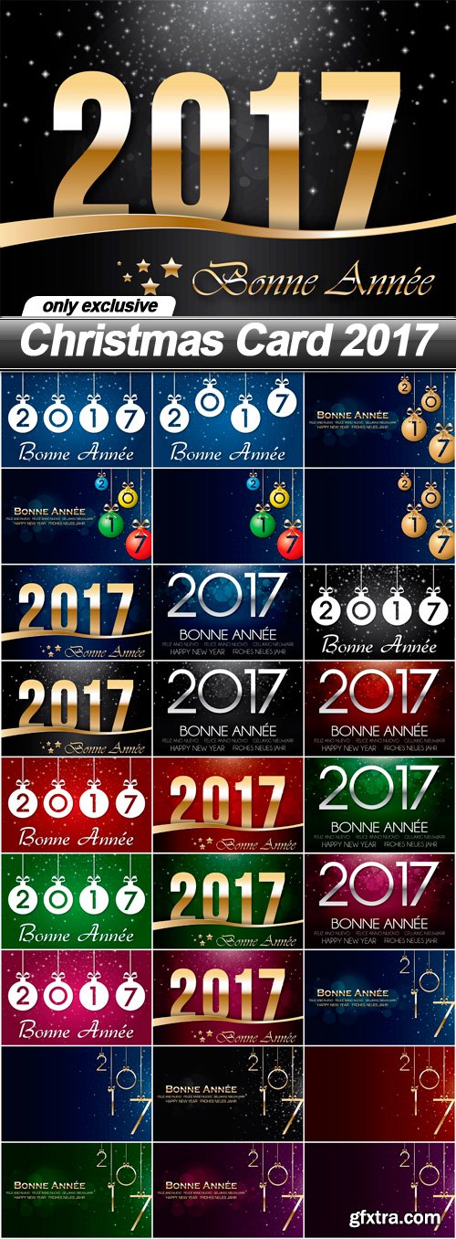 Christmas Card 2017 - 27 EPS