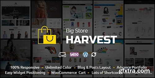 ThemeForest - Harvest v2.1 - Multipurpose WooCommerce Theme - 14098992