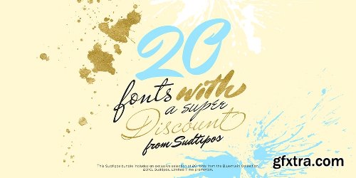 Sudtipos’ Best of Bluemlein Font BUNDLE