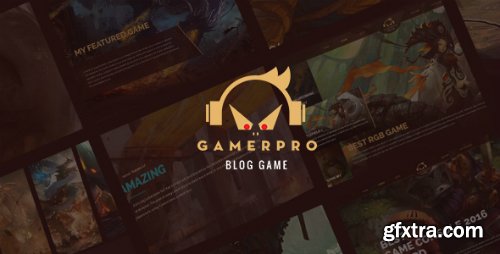 ThemeForest - GAMERPRO - Fantastic Blog PSD Template for GAME SITES 17732487
