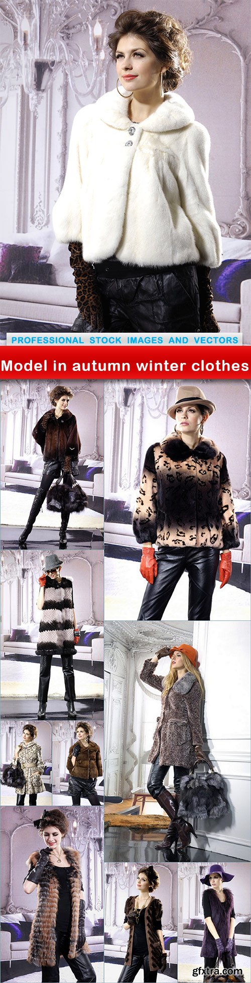Model in autumn winter clothes - 10 UHQ JPEG