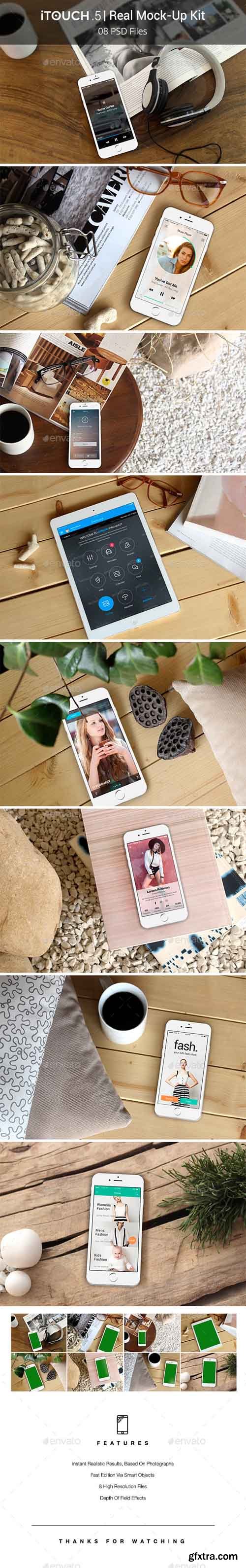 GR - iTouch 5 | 08 Photorealistic MockUp 11967695