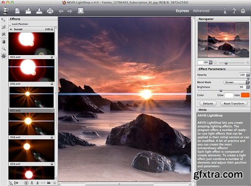 AKVIS LightShop 4.0 (Mac OS X) [ Stand-Alone & PS Plugin]