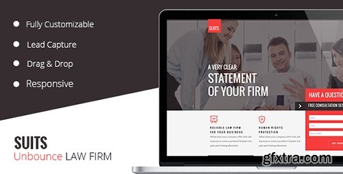 ThemeForest - SUITS v1.0 - Unbounce Law Template - 10826495
