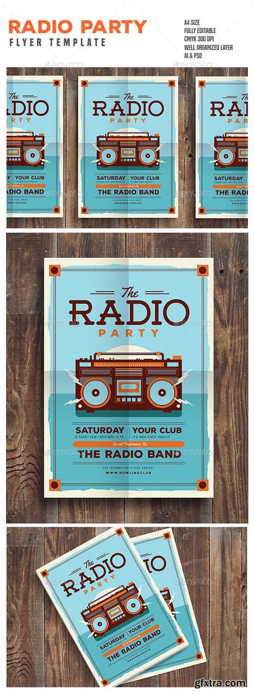 GR - Radio Party Flyer 17259928