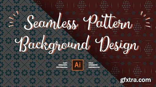 Seamless Pattern Background Design in Adobe Illustrator
