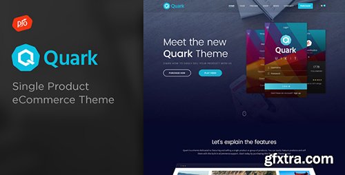 ThemeForest - Quark v2.1 - Single Product eCommerce Theme - 14147485
