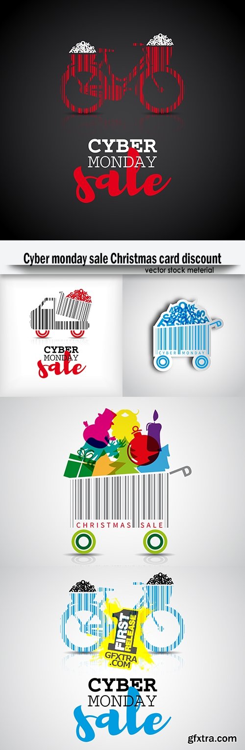 Cyber monday sale Christmas card discount
