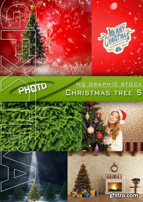 Stock Photo - Christmas tree 5