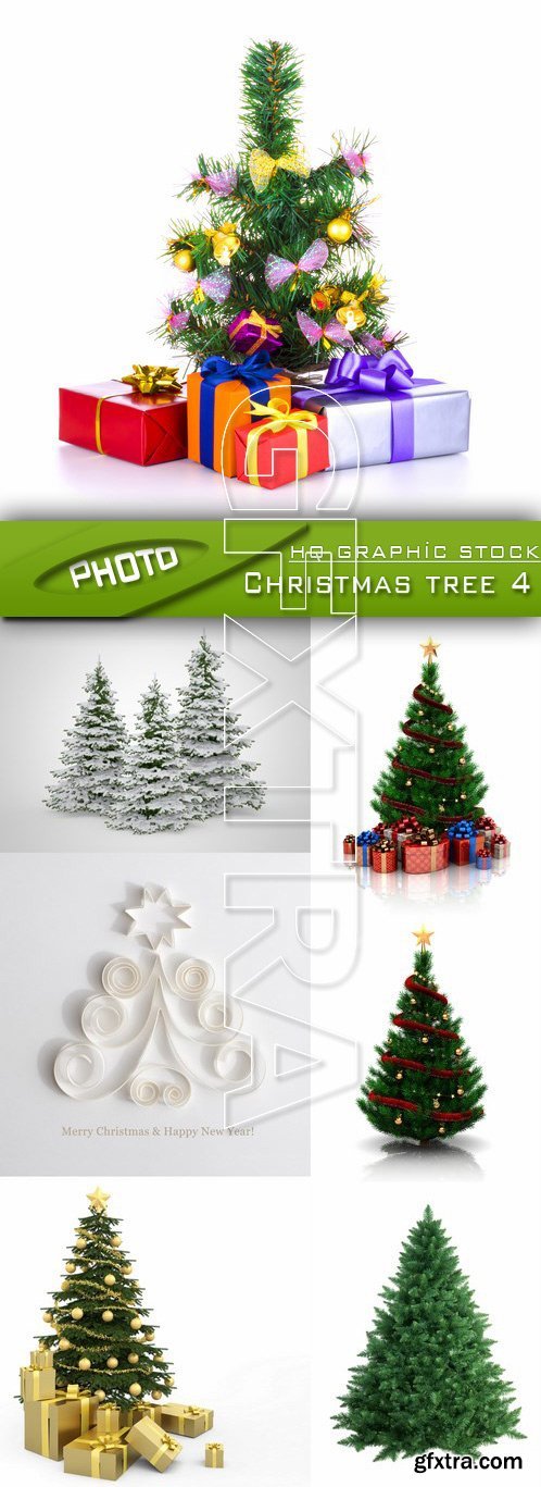Stock Photo - Christmas tree 4