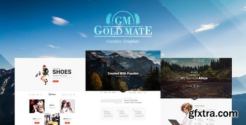 ThemeForest GoldMate - Multipurpose PSD Template 13240434
