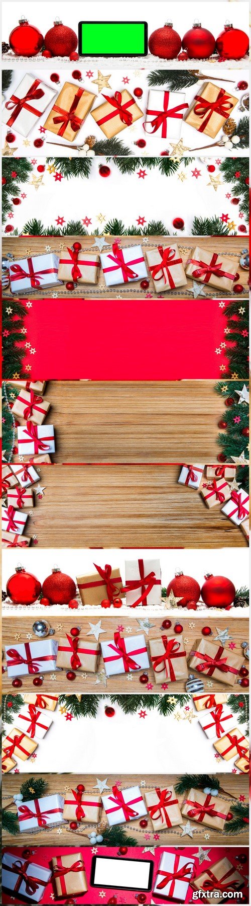 Christmas background smartphone gift decoration 12X JPEG