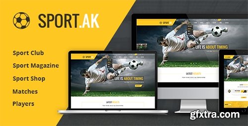 ThemeForest - Sport.AK - Soccer Club and Sport HTML Template (Update: 21 September 16) - 16314042