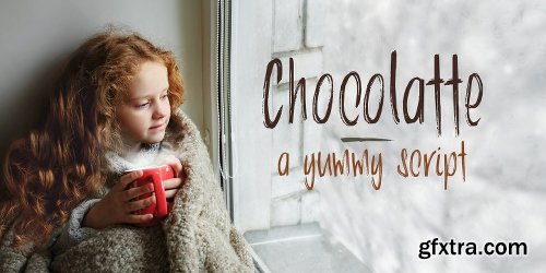 Chocolatte Font Family - 2 Fonts