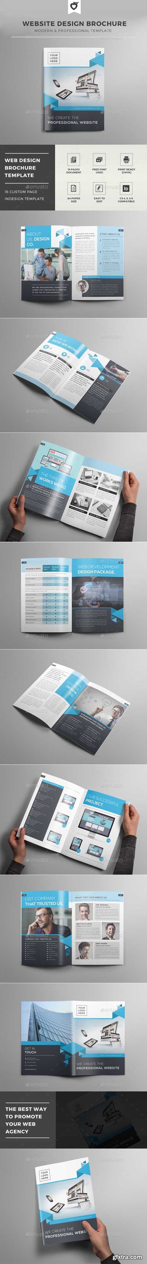 GR - Website Design Brochure Template 12502679