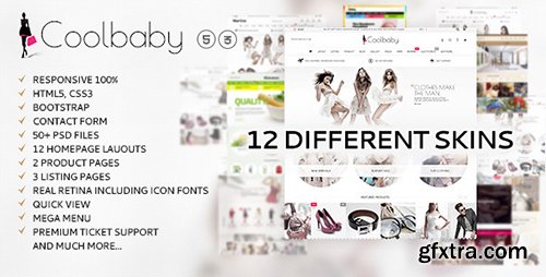 ThemeForest - Coolbaby v1.0.3 - Fashion eCommerce HTML theme - 12878618