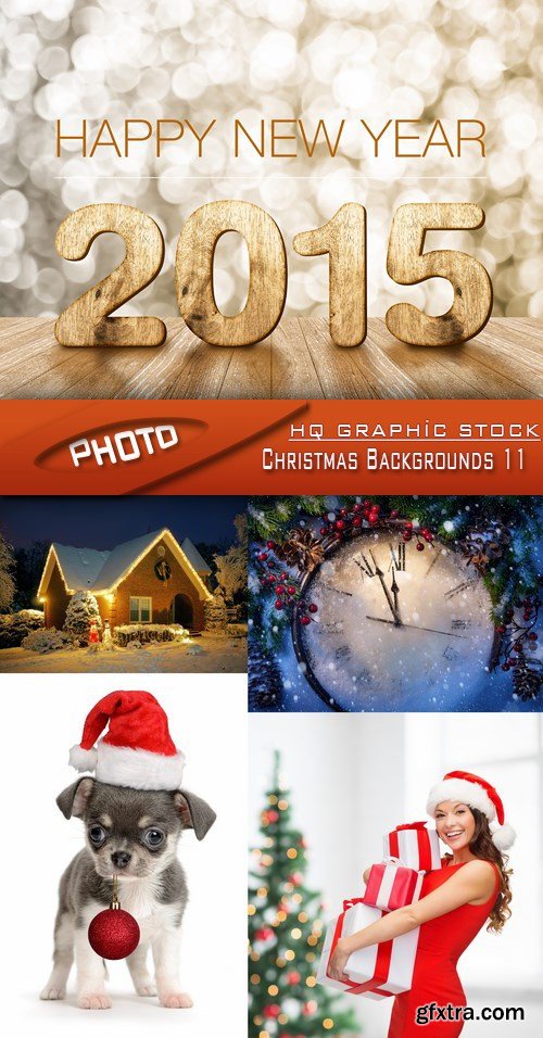 Stock Photo - Christmas Backgrounds 11