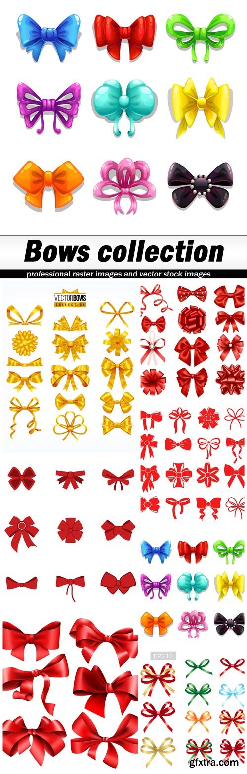 Bows collection - 7 EPS