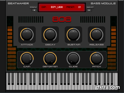 BeatMaker 808 Bass Module FULL v1.3 VST AU WiN OSX-iND