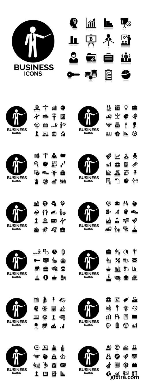 Vector Set - Various Business Icons